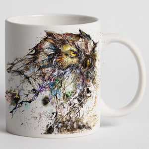 Heat Sensitive Color Change Owl Mug