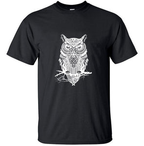 Celtic Owl Men's Tee Shirt